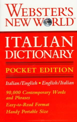 Webster's New World Italian Dictionary cover