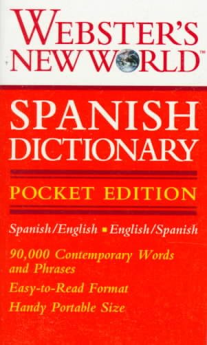 Webster's New World Spanish Dictionary cover