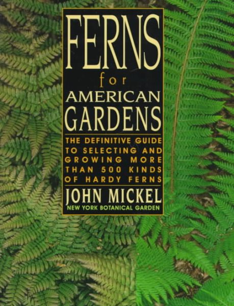Ferns for American Gardens cover