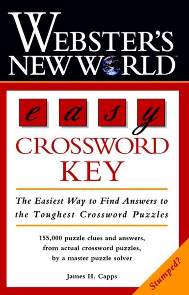 Webster's New World Easy Crossword Key cover