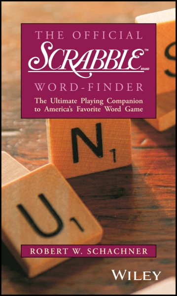The Official Scrabble Word-Finder cover