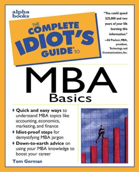 The Complete Idiot's Guide to MBA Basics cover