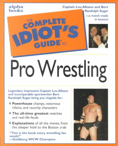 The Complete Idiot's Guide to Pro Wrestling cover