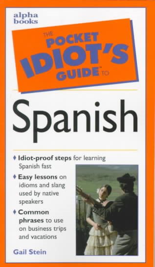 Pocket Idiot's Guide to Spanish Phrases (The Pocket Idiot's Guide) cover