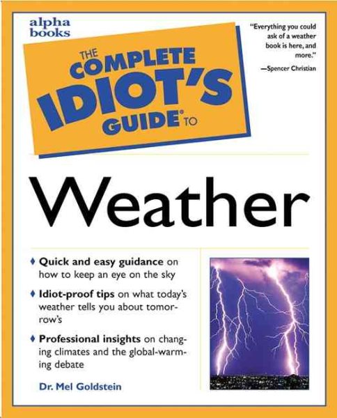 The Complete Idiot's Guide to Weather cover