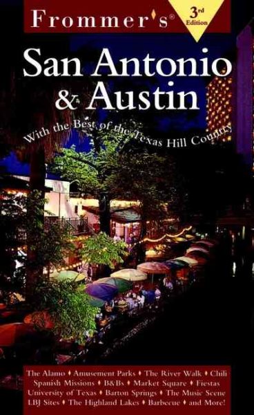 Frommer's San Antonio & Austin (3rd Edition) cover