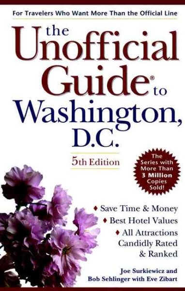 The Unoffical Guide to Washington D.C. (Unofficial Guides) cover