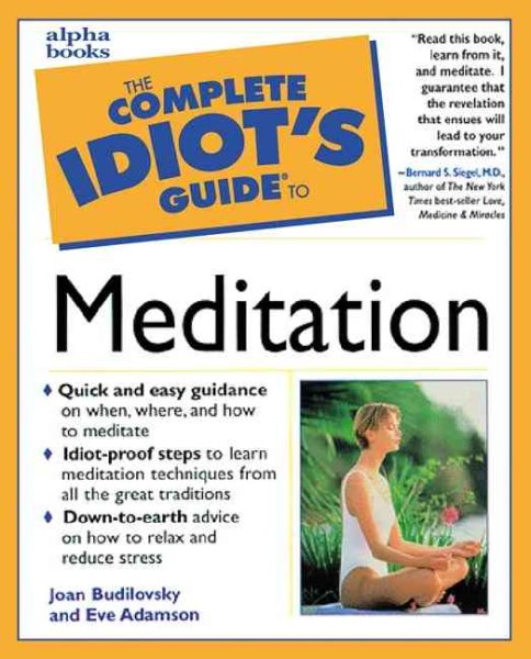 The Complete Idiot's Guide to Meditation cover