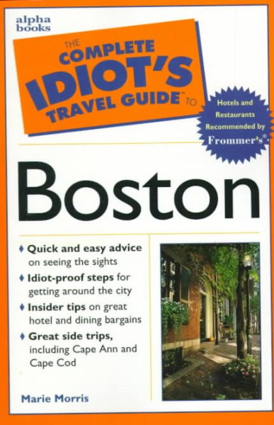 Complete Idiot's Travel Guide to Boston cover