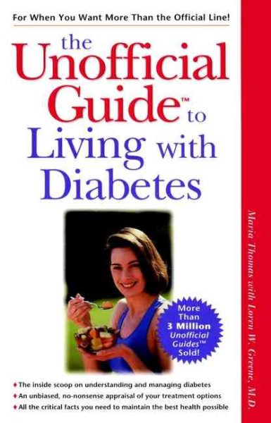 The Unofficial Guide to Living with Diabetes cover