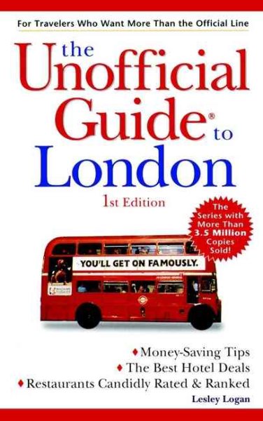 The Unofficial Guide to London (Unofficial Guides) cover