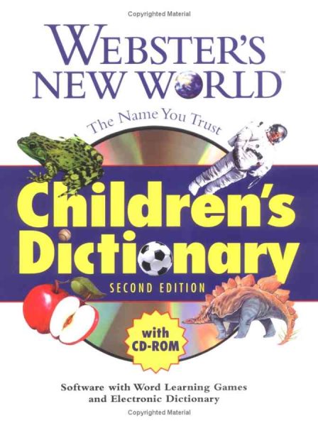 Webster's New World Children's Dictionary with CD-ROM cover