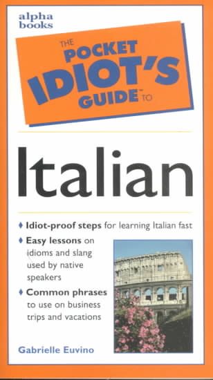 The Pocket Idiot's Guide to Italian Phrases cover