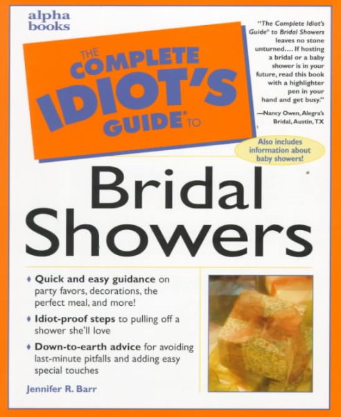 The Complete Idiot's Guide to Bridal Showers cover