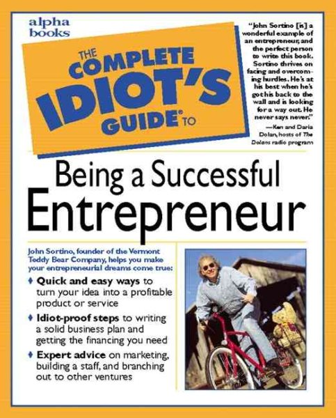 The Complete Idiot's Guide to Being a Successful Entrepreneur cover