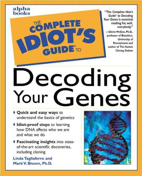 The Complete Idiot's Guide to Decoding Your Genes cover