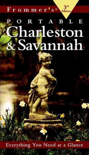 Frommer's Portable Charleston & Savannah, 3rd Edition (Portable Guides) cover