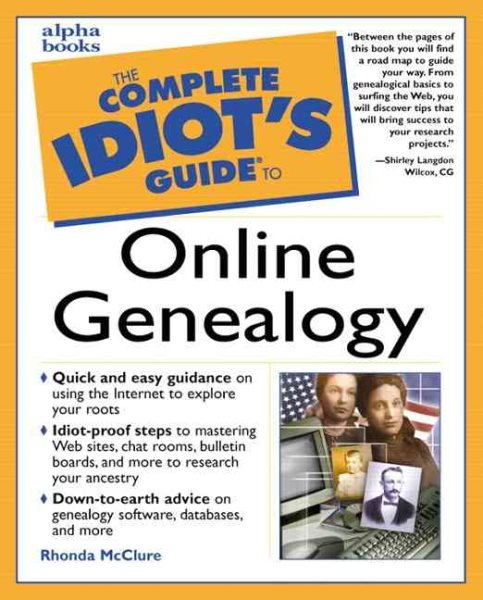 The Complete Idiot's Guide to Online Geneaology cover