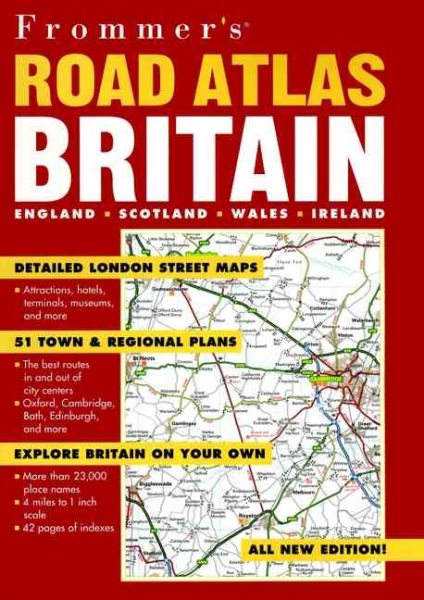 Frommer's Road Atlas Britain cover