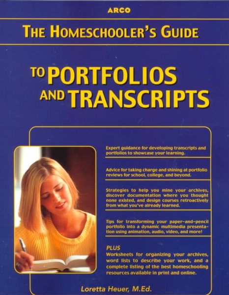 Homeschooler's Guide to Portfolios and Transcripts cover