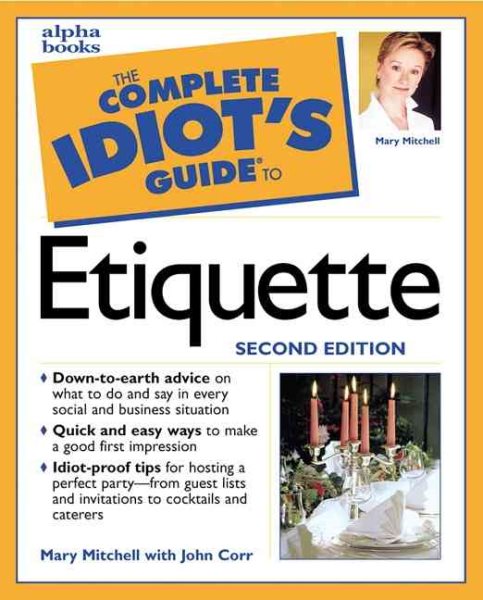 The Complete Idiot's Guide to Etiquette, Second Edition cover