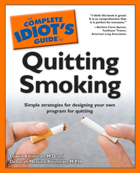 Complete Idiot's Guide to Quitting Smoking cover