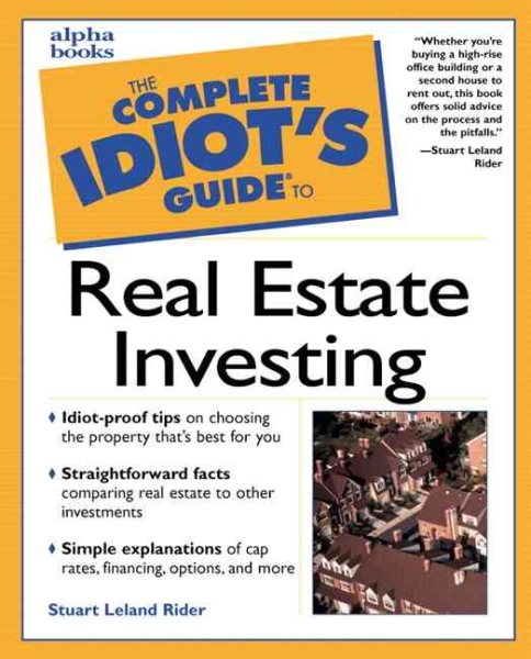 Complete Idiot's Guide to Real Estate Investing cover