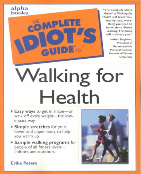 Complete Idiot's Guide to Walking for Health cover
