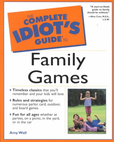 Complete Idiot's Guide to Family Games cover