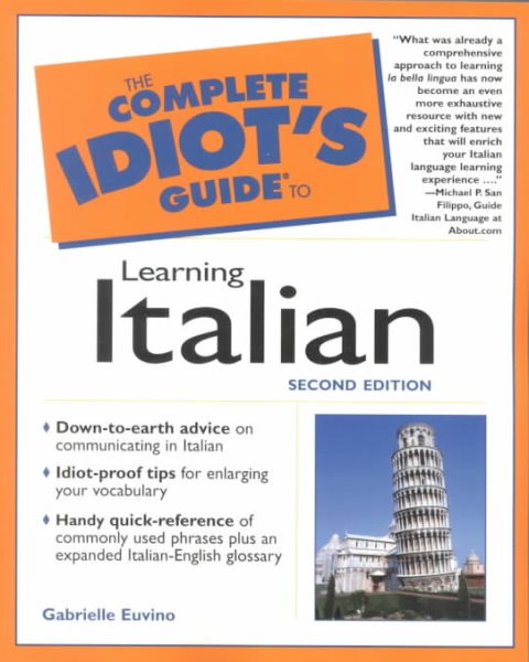 The Complete Idiot's Guide to Learning Italian cover