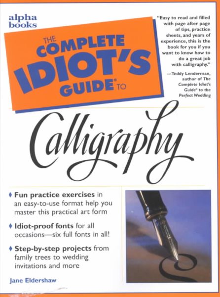 The Complete Idiot's Guide to Calligraphy cover