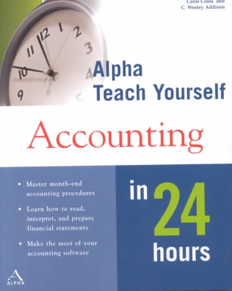 Alpha Teach Yourself Accounting in 24 Hours cover