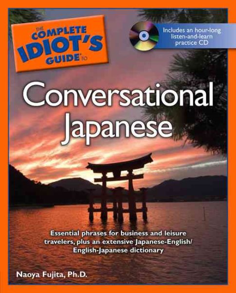 The Complete Idiot's Guide to Conversational Japanese with CD-ROM cover