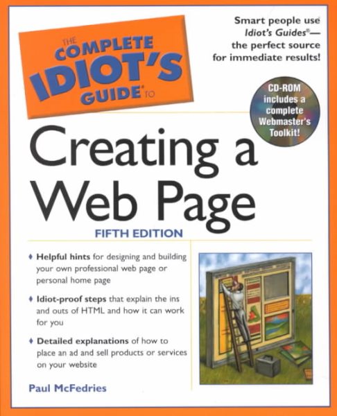 The Complete Idiot's Guide to Creating a Web Page (5th Edition) cover