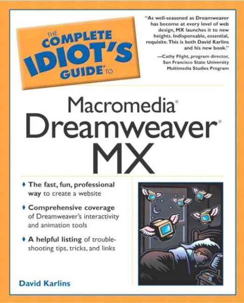 The Complete Idiot's Guide to Macromedia Dreamweaver MX cover