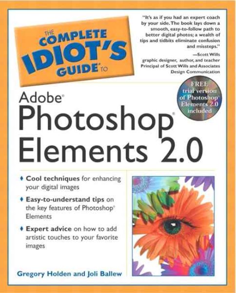 The Complete Idiot's Guide to Adobe Photoshop Elements 2.0 cover