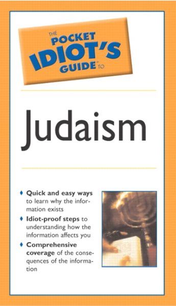 The Pocket Idiot's Guide to Judaism cover