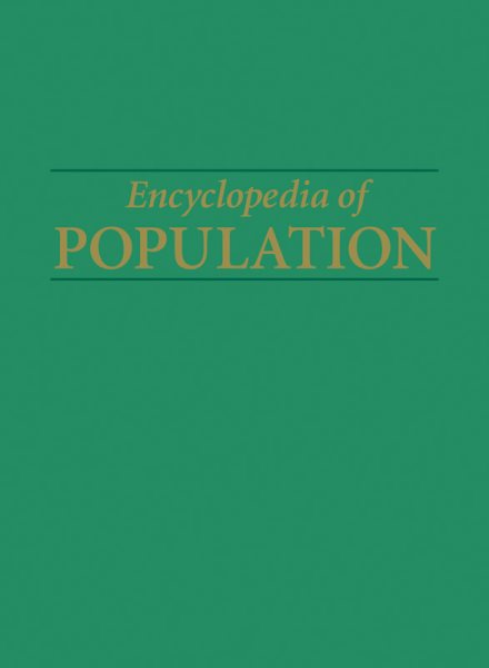 Encyclopedia of Population: 2 Volume set cover