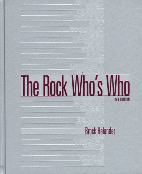 The Rock Who's Who