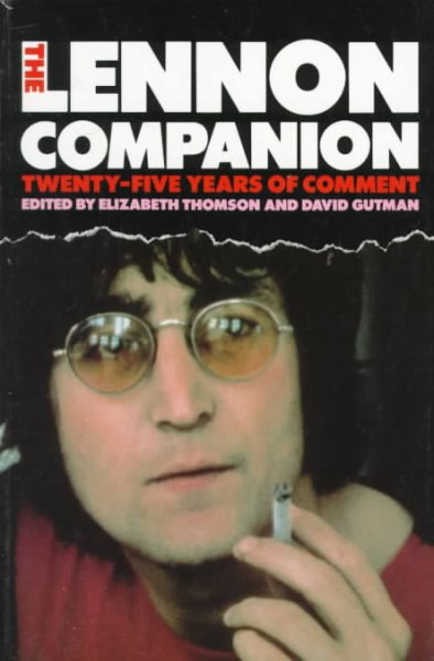The Lennon Companion: Twenty-Five Years of Comment cover