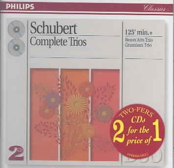 Schubert: Complete Trios cover
