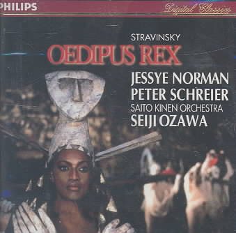Stravinsky: Oedipus Rex cover