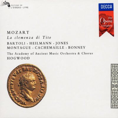 Mozart: La clemenza di Tito cover