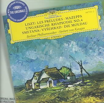 Smetana: The Moldau; Vysehrad / Liszt: Les Préludes; Mazeppa; Hungarian Rhapsody No.4 cover