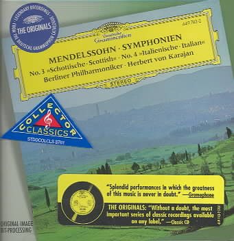Mendelssohn: Symphonies Nos. 3 & 4 cover