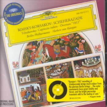Rimsky-Korsakov: Scheherezade; Tchaikovsky / Karajan cover