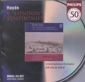 Haydn: 6 "London" Symphonies cover