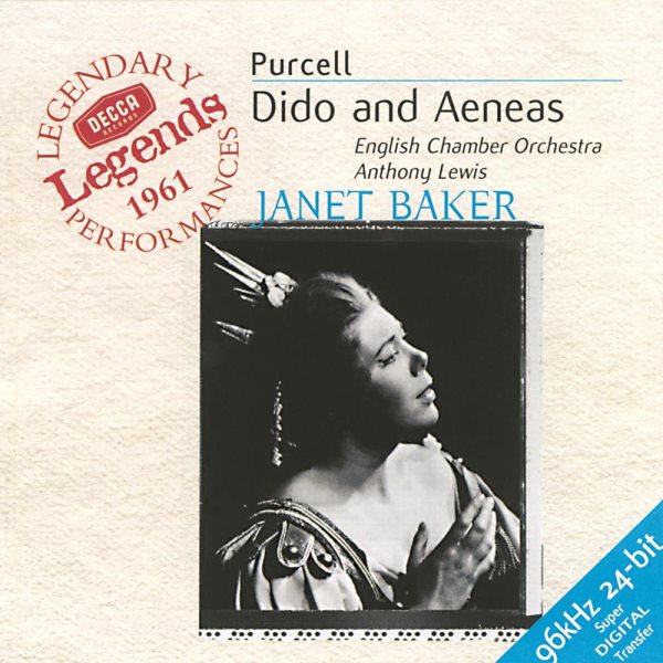 Purcell: Dido and Aeneas cover