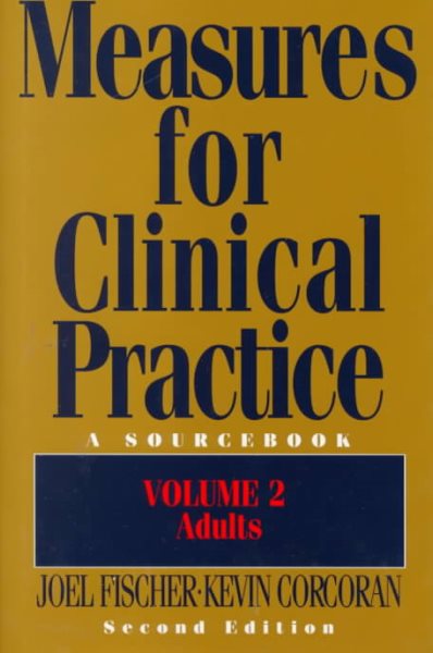 Measures for Clinical Practice, 2nd Ed., Vol II cover