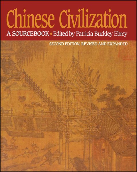 Chinese Civilization: A Sourcebook, 2nd Ed cover